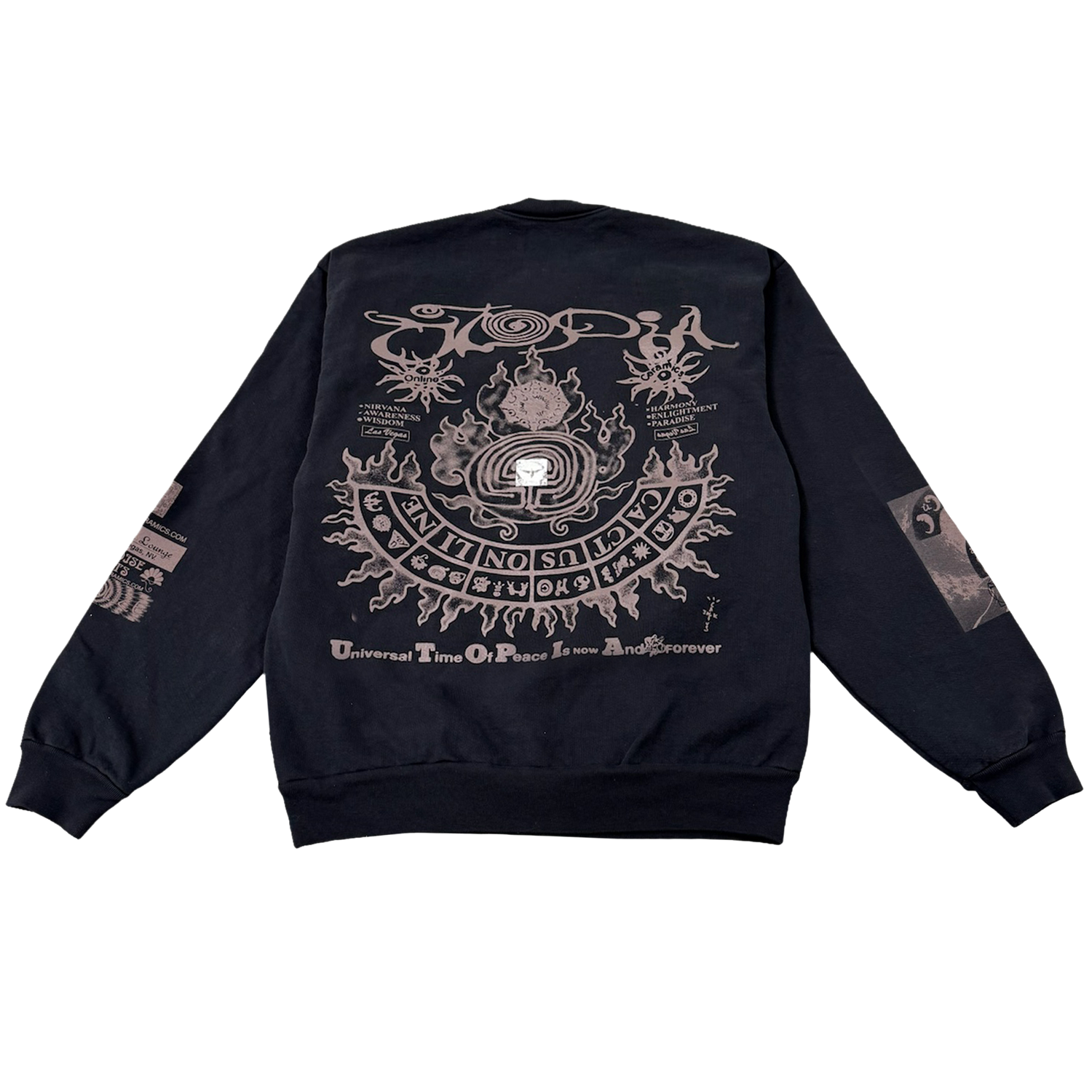 CJ X ONLINE CERAMICS UTOPIA CREWNECK