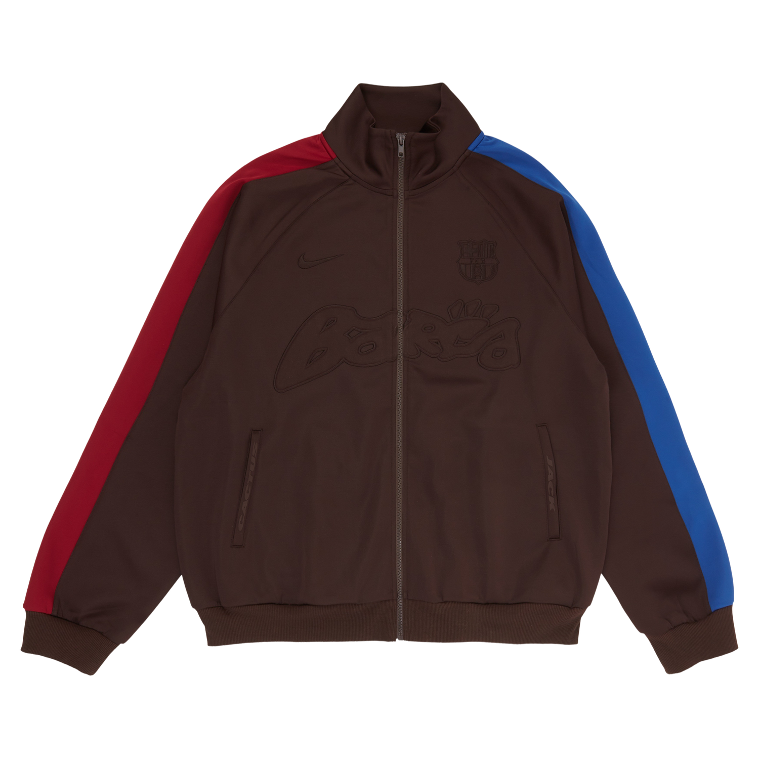 CJ X NIKE X FCB BARÇA RETRO ZIP ANTHEM JACKET