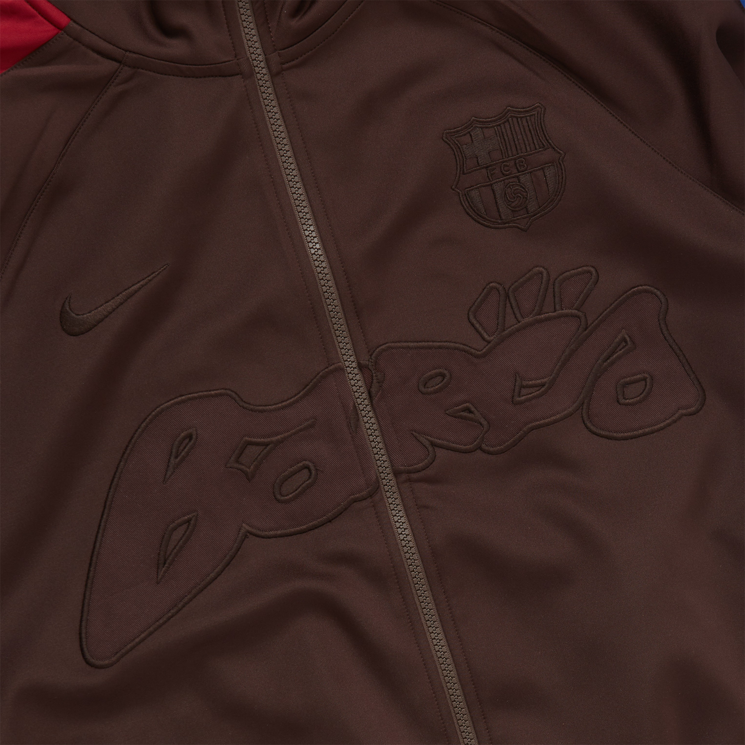 CJ X NIKE X FCB BARÇA RETRO ZIP ANTHEM JACKET