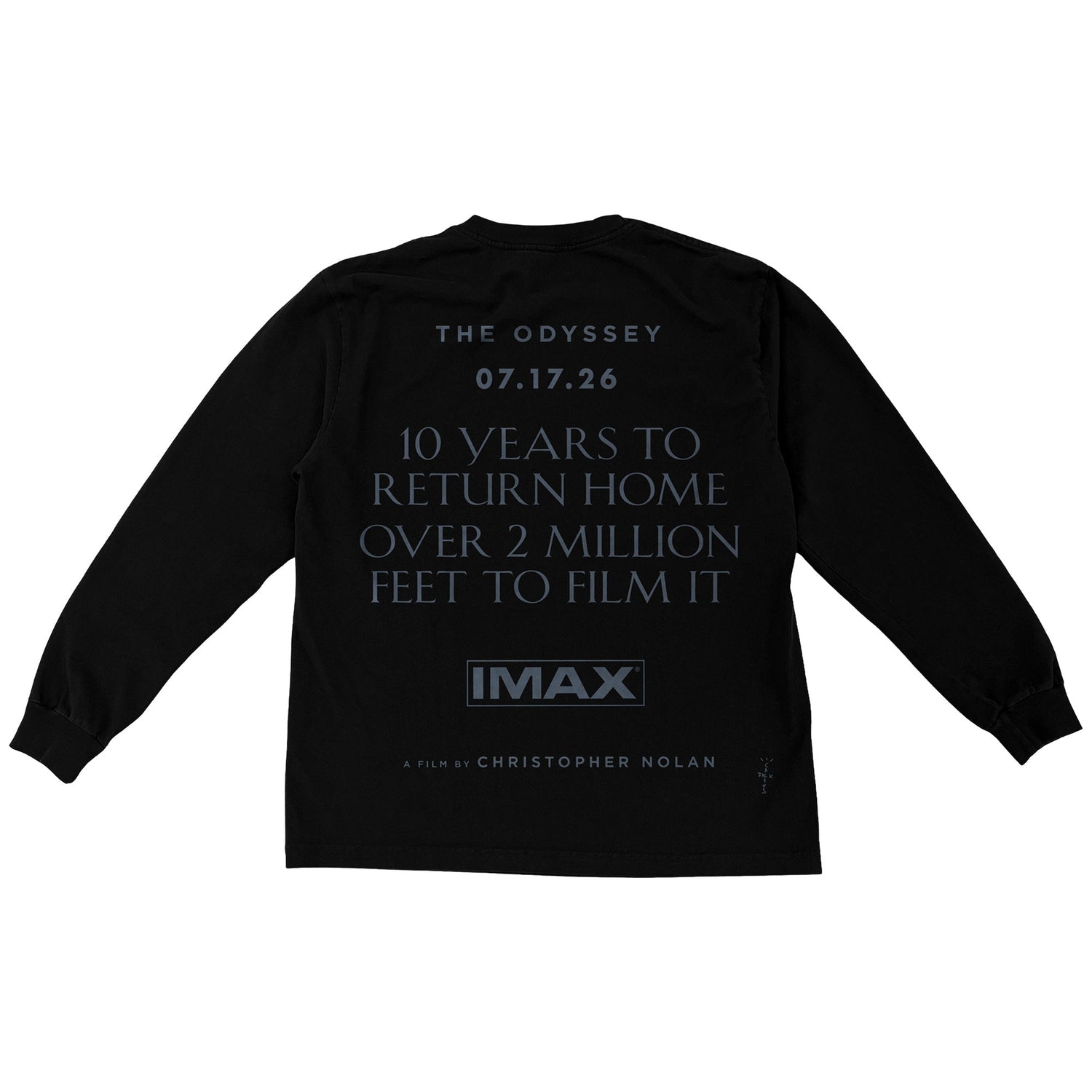 CACTUS JACK X THE ODYSSEY X IMAX 10 YEARS LONGSLEEVE