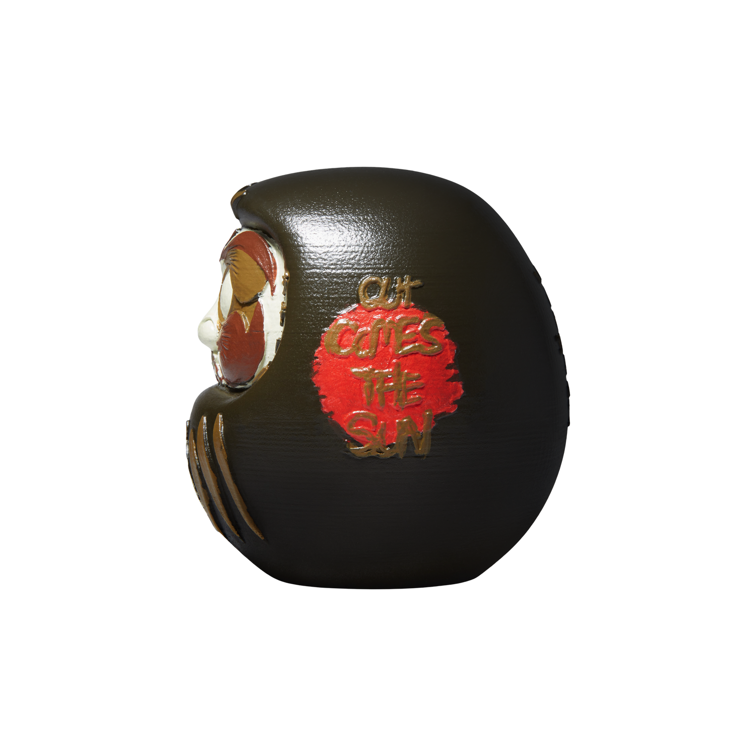 CJ X FRAGMENT DARUMA DOLL (BROWN)