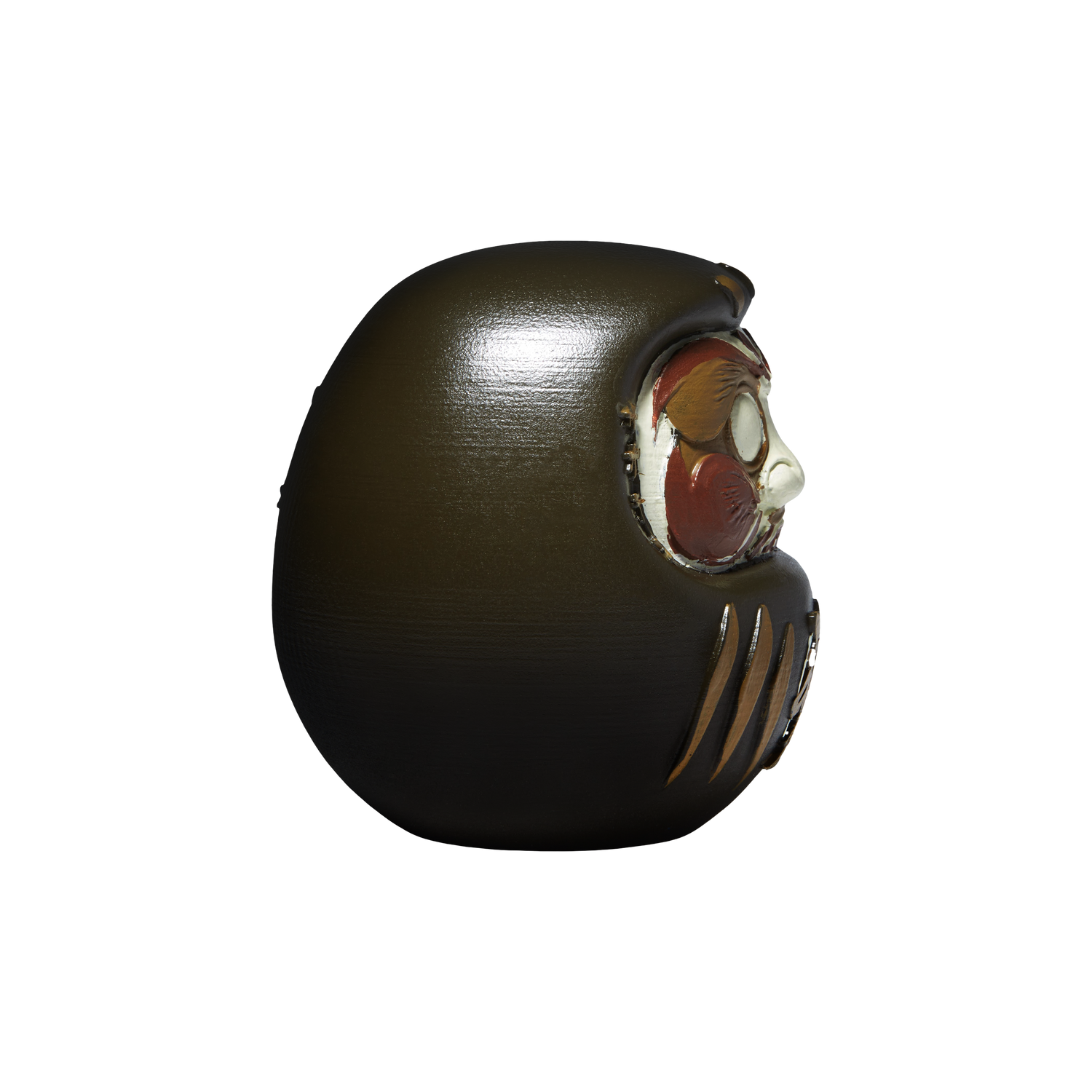 CJ X FRAGMENT DARUMA DOLL (BROWN)