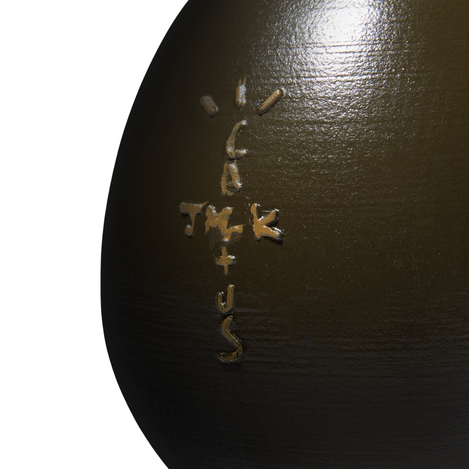 CJ X FRAGMENT DARUMA DOLL (BROWN)