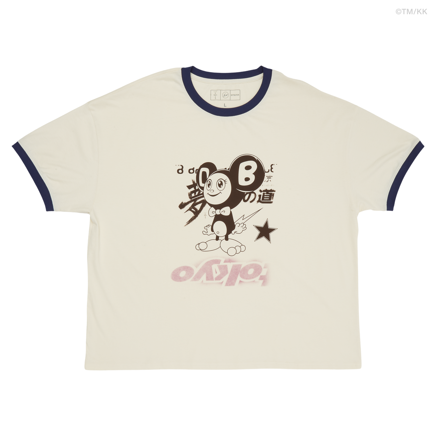 CJ X FRAGMENT X TAKASHI MURAKAMI TOKYO RINGER TEE