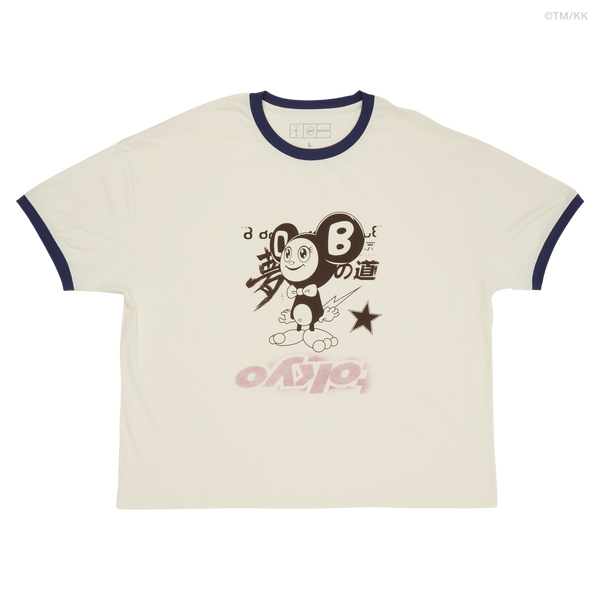 CJ X FRAGMENT X TAKASHI MURAKAMI TOKYO RINGER TEE