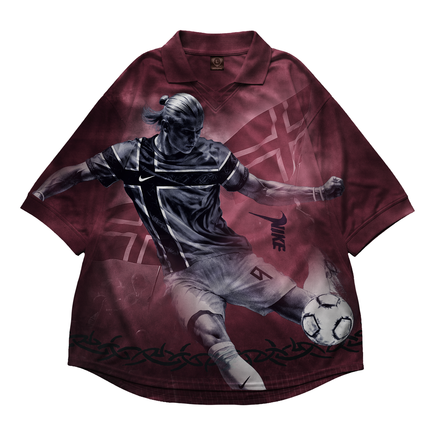 CJ X NIKE ATHLETES SERIES: RETRO JERSEY (HAALAND)