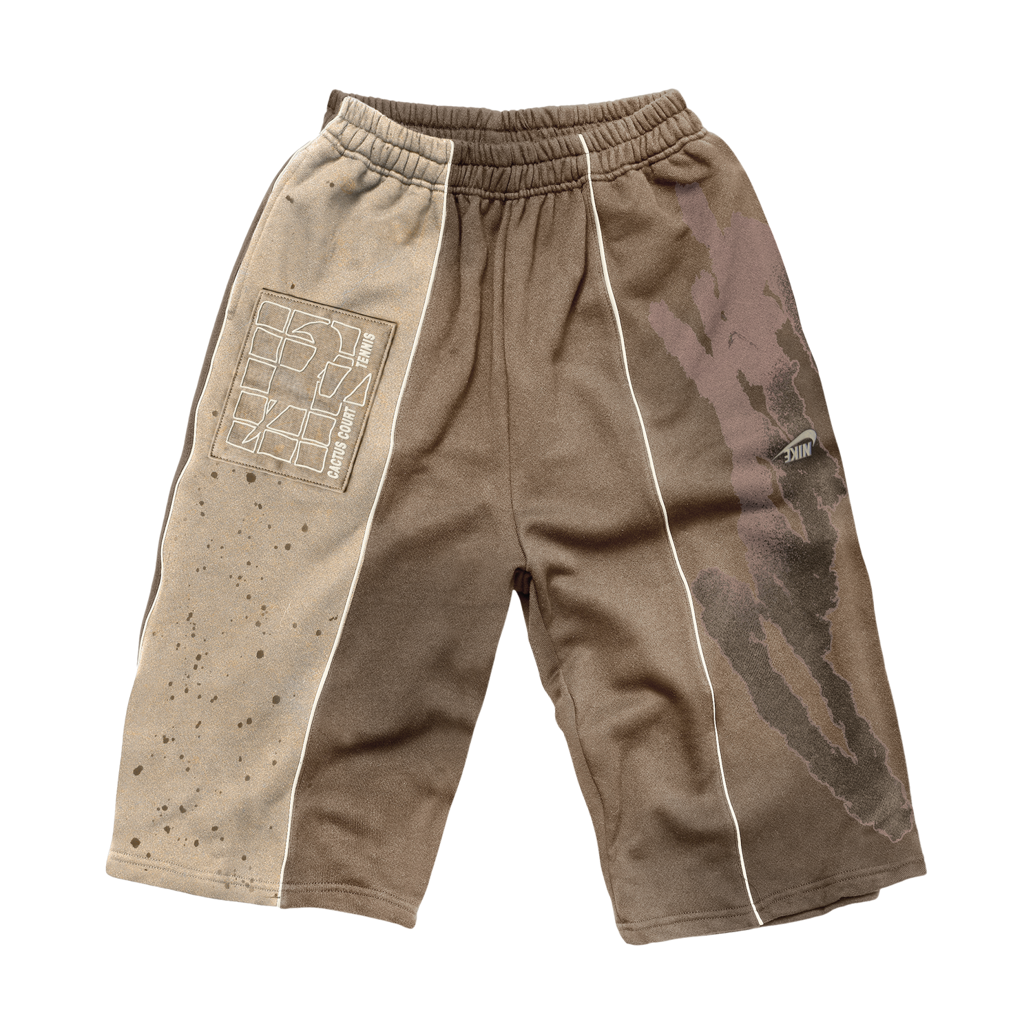 CJ X NIKE CACTUS COURT PANELED LONG SWEATSHORTS