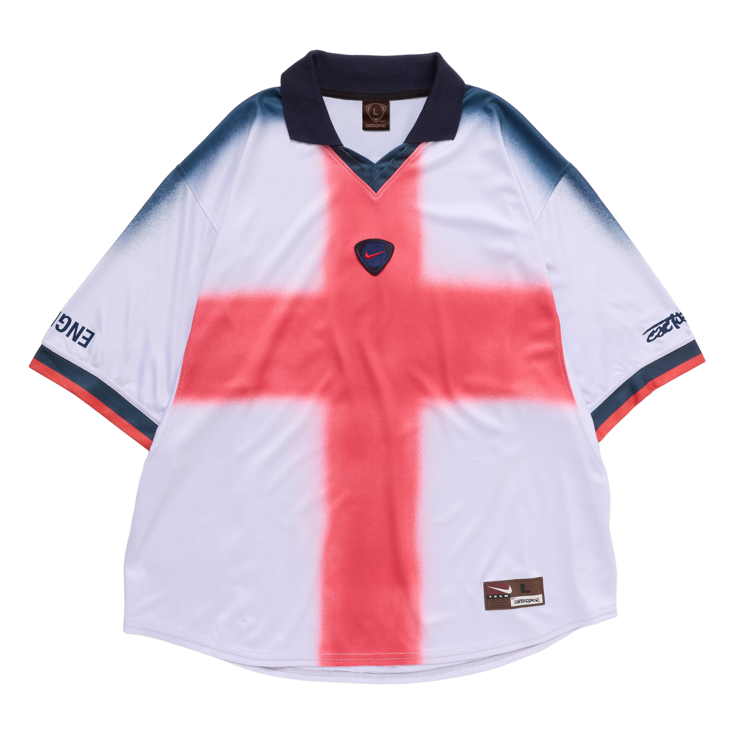 CJ X NIKE ENGLAND TOTAL 90 RETRO JERSEY
