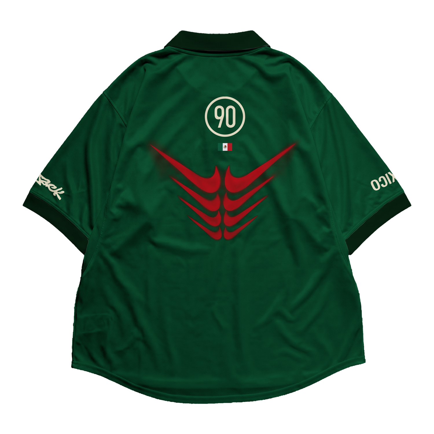 CJ X NIKE MEXICO TOTAL 90 RETRO JERSEY