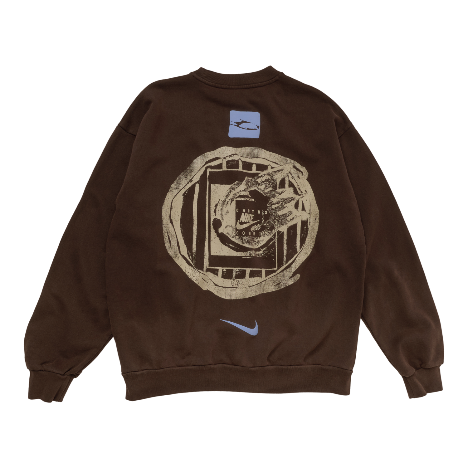 CJ X NIKE REVERSE SWOOSH CREWNECK
