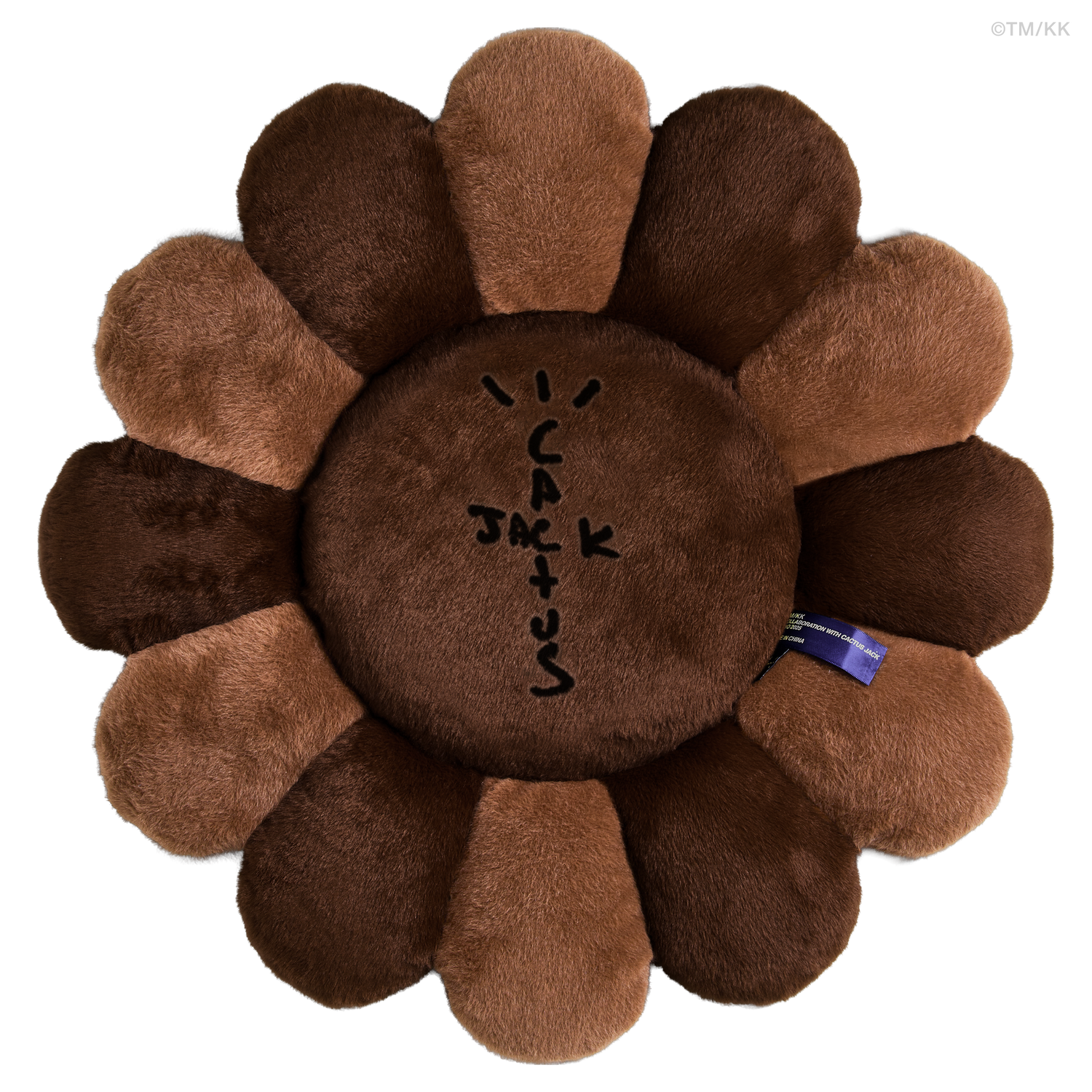 CJ X TAKASHI MURAKAMI FLOWER JUMBO PLUSH 2M (BROWN)