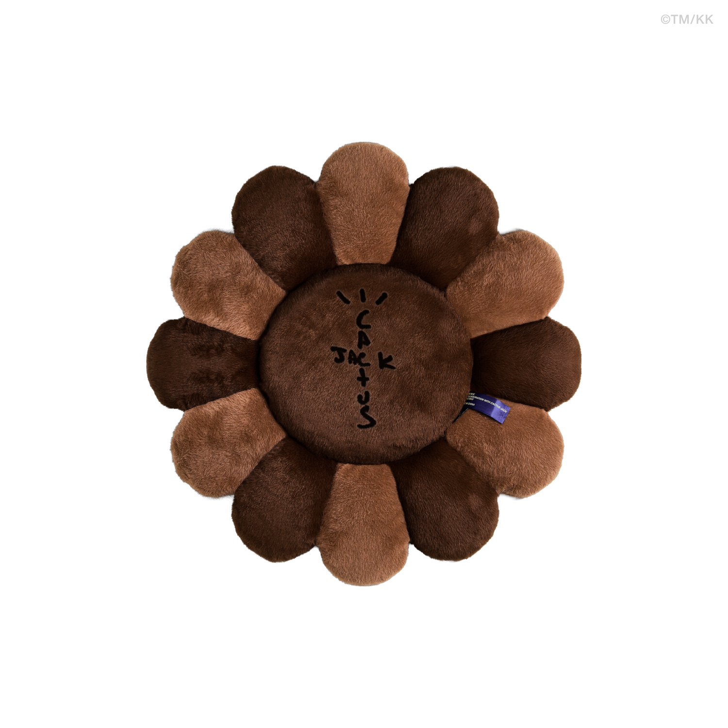 CJ X TAKASHI MURAKAMI FLOWER PLUSH 60CM (BROWN)