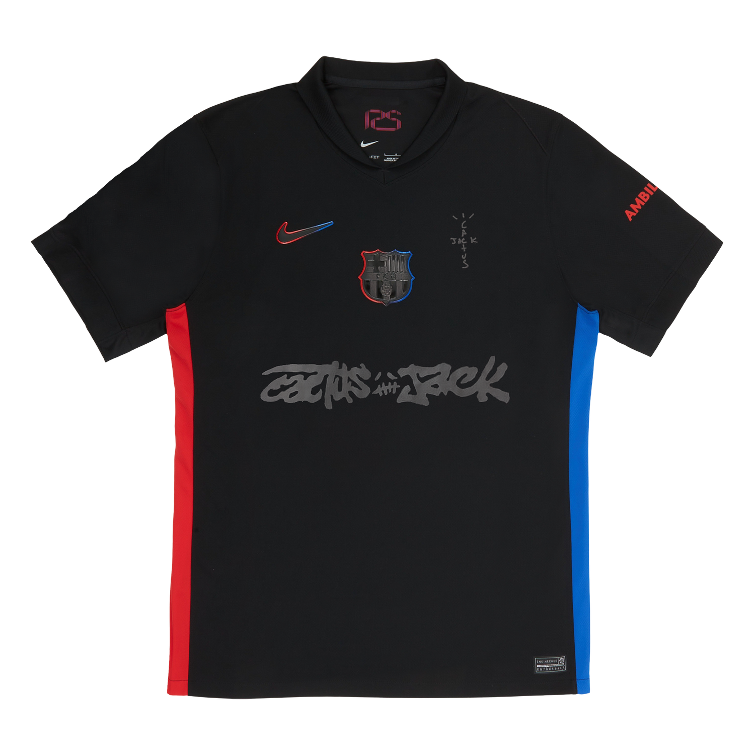FC BARCELONA 2024/25 MATCH AWAY X CACTUS JACK JERSEY