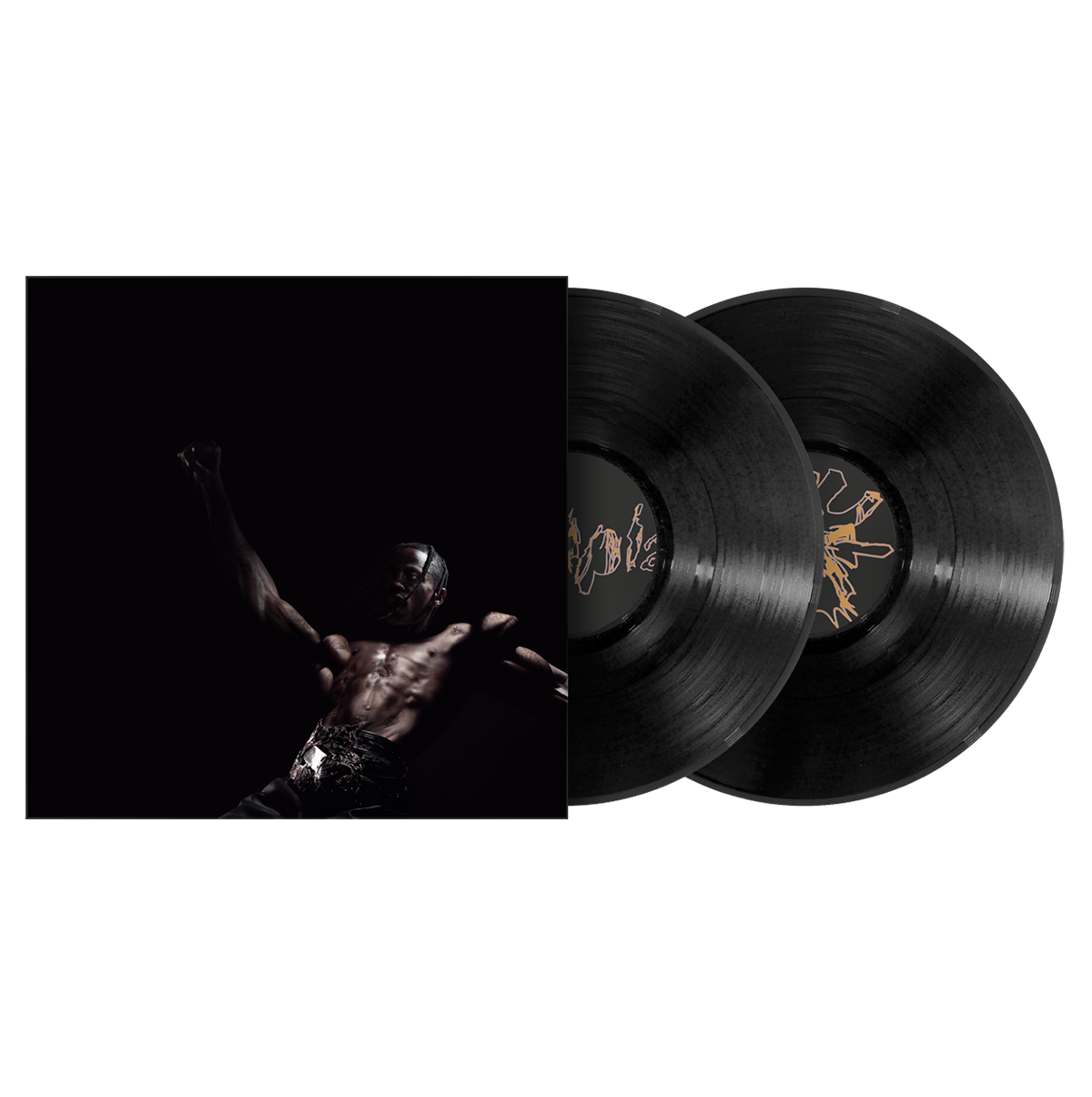 UTOPIA 2 DISK VINYL LP COVER 1 TRAVIS SCOTT