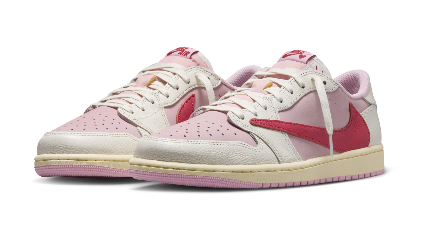 靴 travisscott Jordan 1 Low OG SP Pink 29cm Air Jordan 1 Low SP - Shy Pink-Tropical Pink | TRAVIS SCOTT