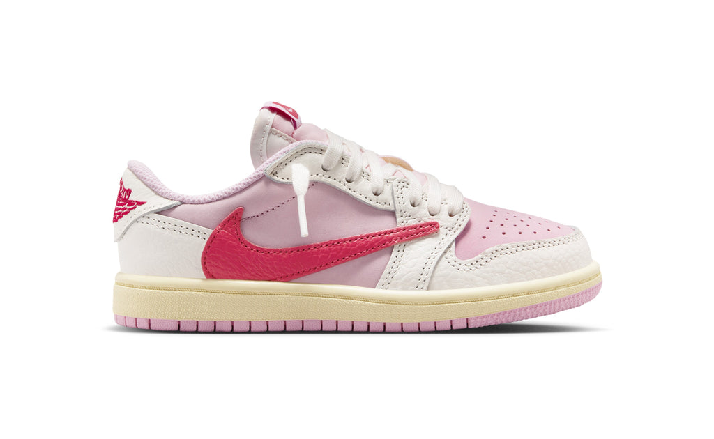 Air Jordan 1 Low SP (PS) -  Shy Pink-Tropical Pink