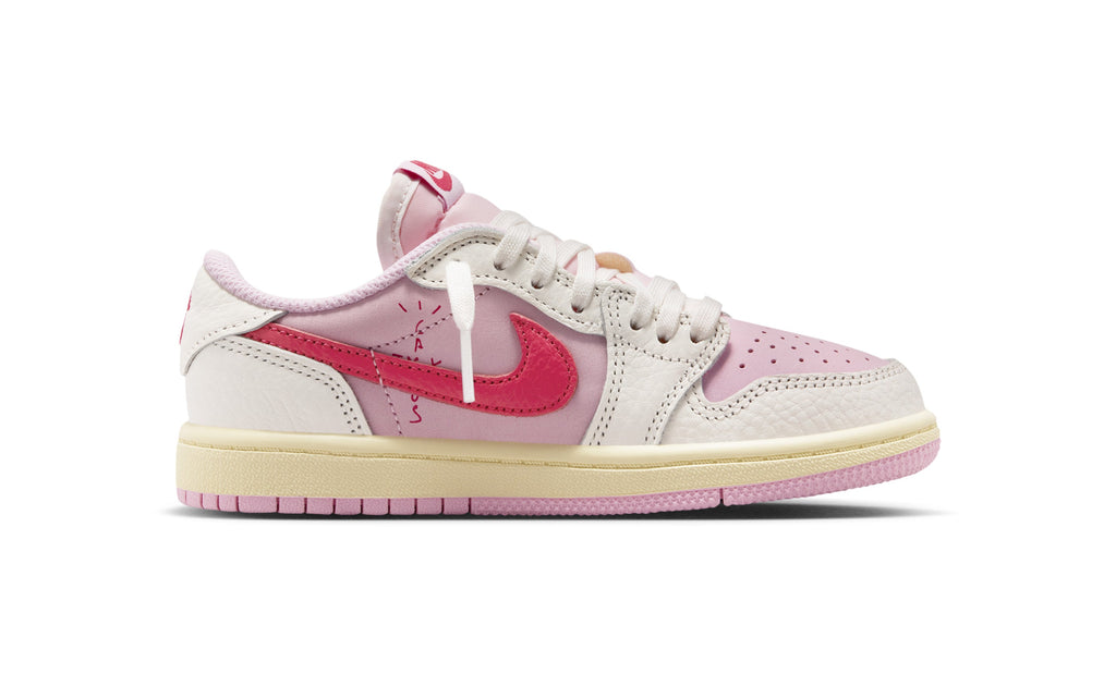 Air Jordan 1 Low SP (PS) -  Shy Pink-Tropical Pink