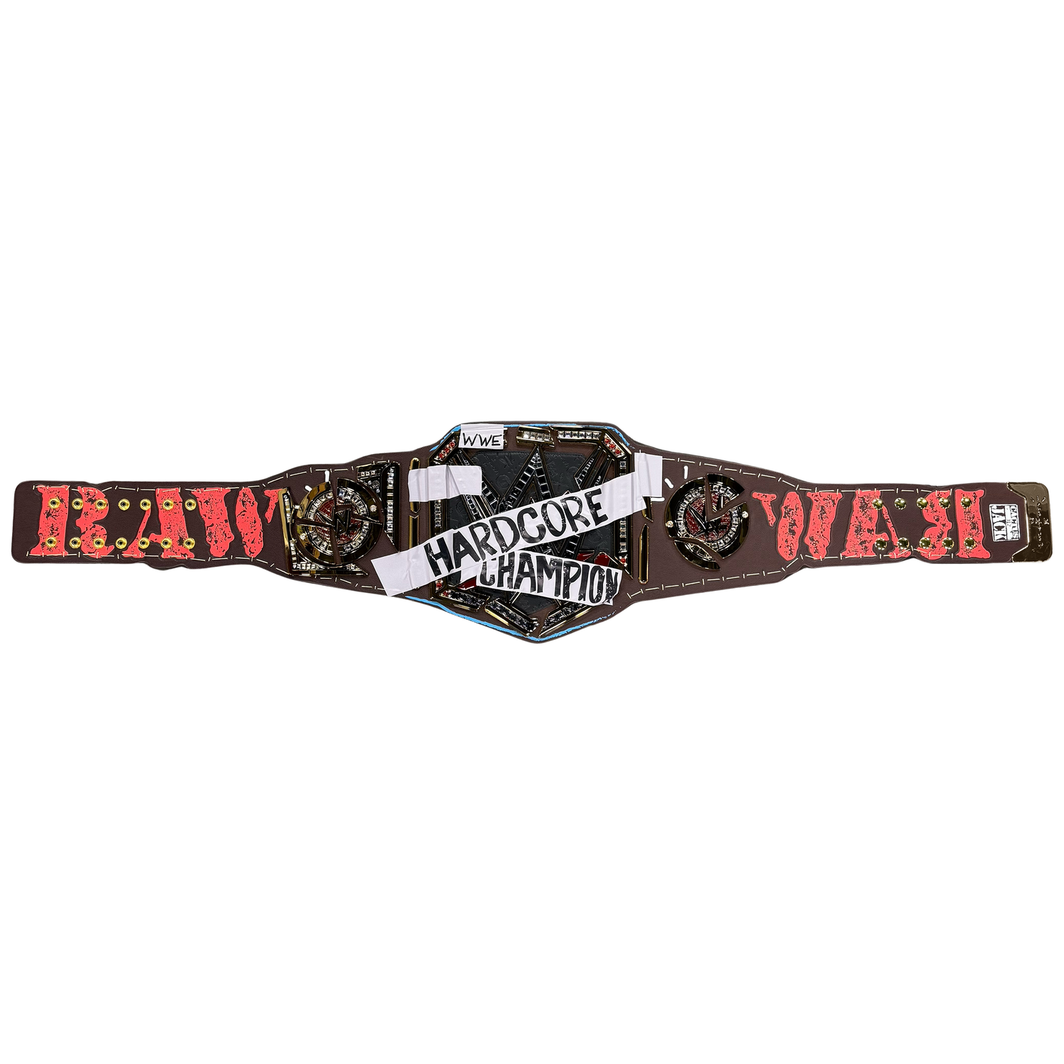 TRAVIS SCOTT WWE HARDCORE CHAMPIONSHIP REPLICA TITLE