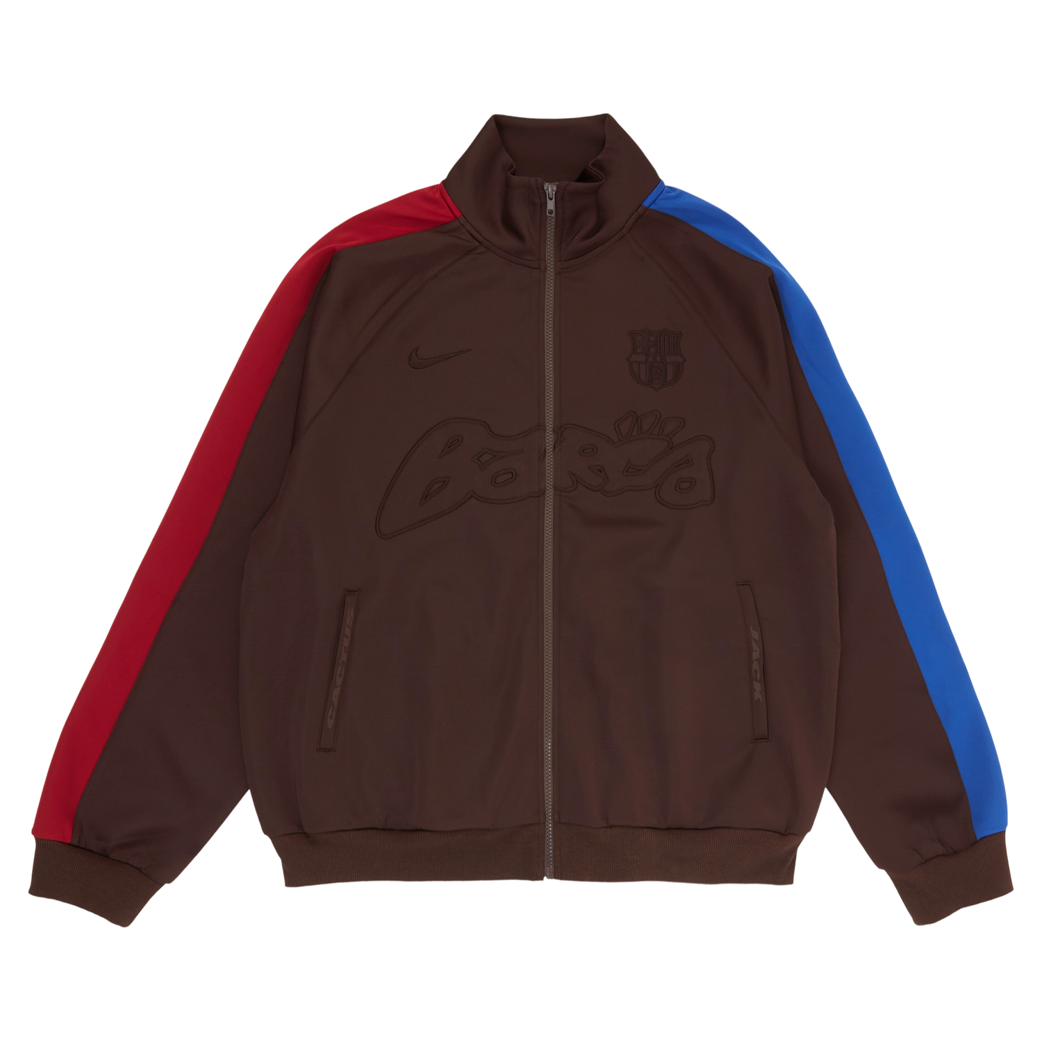 CJ X NIKE X FCB BARÇA RETRO ZIP ANTHEM JACKET