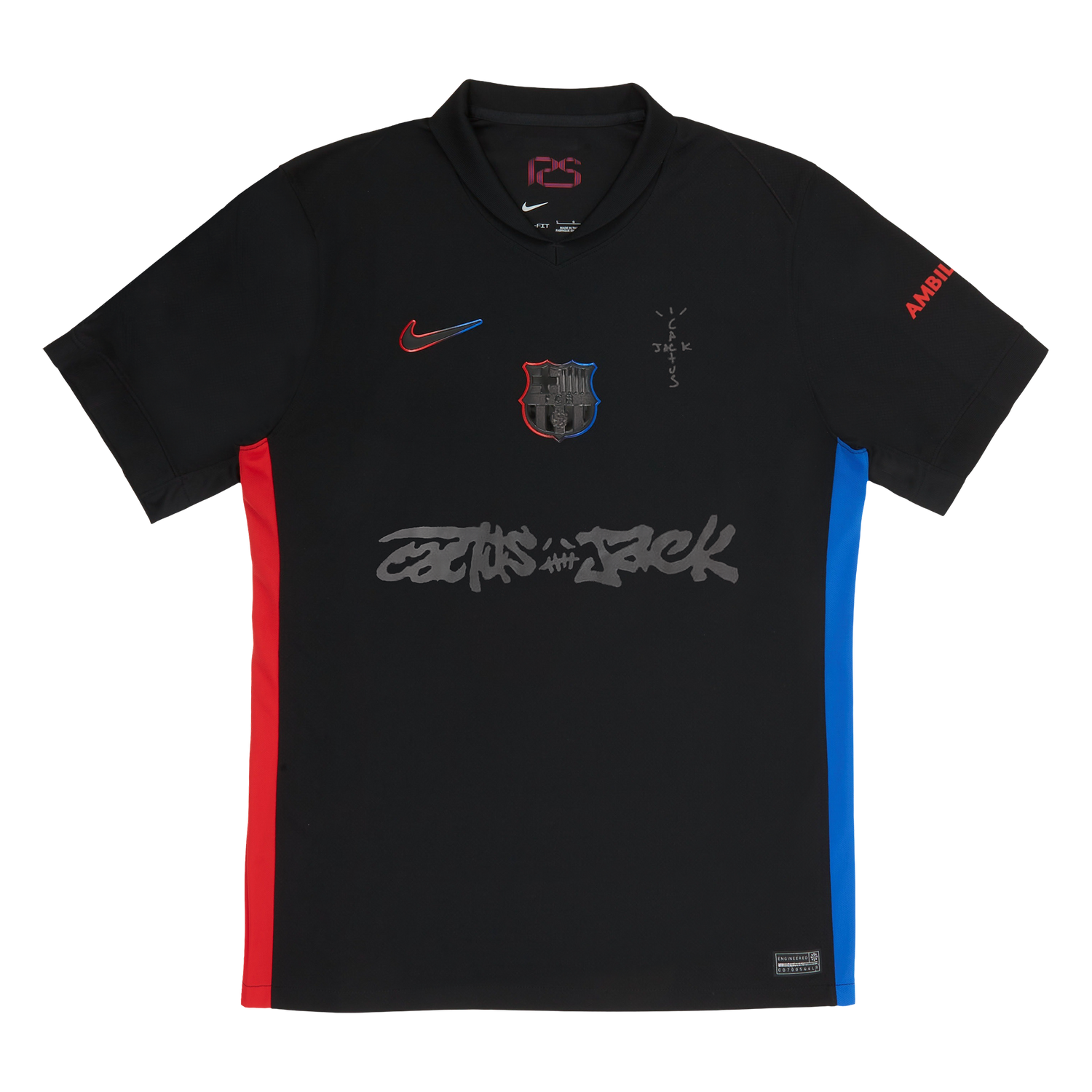 FC BARCELONA 2024/25 MATCH AWAY X CACTUS JACK JERSEY